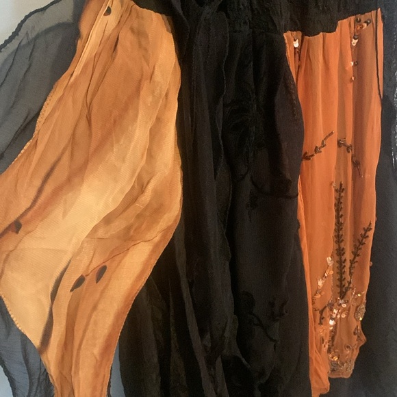 Italian Made Dress Size Small Frilly Fairy Twirly Multi Medi Worn Once L… - Picture 6 of 16